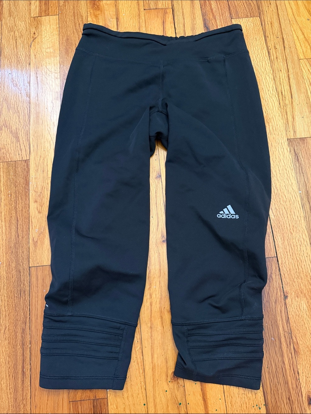 adidas Black Capri Athletic Leggings